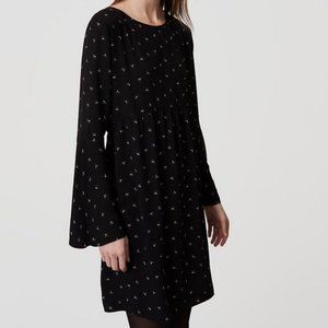 Ann Taylor Loft • Crescent Moon Bell Sleeve Dress